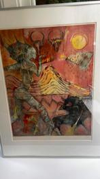 Litho van Astrid Engels, Ophalen of Verzenden