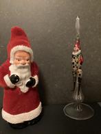 Oude Kerstman Candy Container Papier Maché, Antiek en Kunst, Ophalen of Verzenden