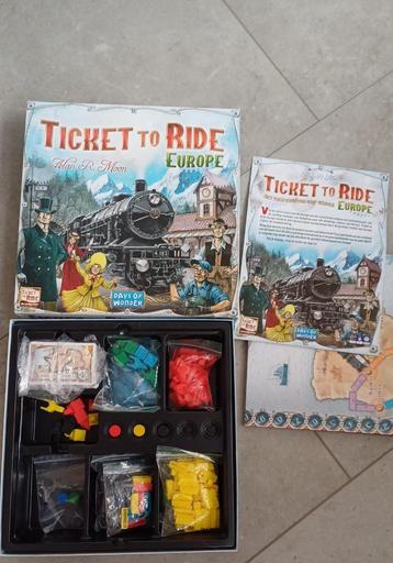 bordspel nieuw Ticket to Ride Europe nieuw strategiespel  beschikbaar voor biedingen