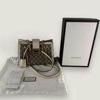Gucci GG supreme padlock tote, Ophalen of Verzenden, Gebruikt, Beige, Schoudertasje