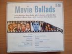 Movie Ballads (2-CD) Gladys Knight, Tom Jones, Wet Wet Wet,, Ophalen of Verzenden, Gebruikt