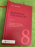 Materieel strafrecht – Mr. J. de Hullu (8e druk), Ophalen of Verzenden, Zo goed als nieuw