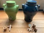 Azijnpot 4 l en 3,5 l, Ophalen of Verzenden, Zo goed als nieuw