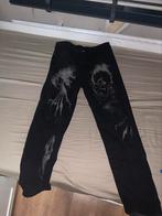 Black Skeleton Jeans MAAT 30, Kleding | Heren, Spijkerbroeken en Jeans, W32 (confectie 46) of kleiner, Ophalen of Verzenden, Zo goed als nieuw