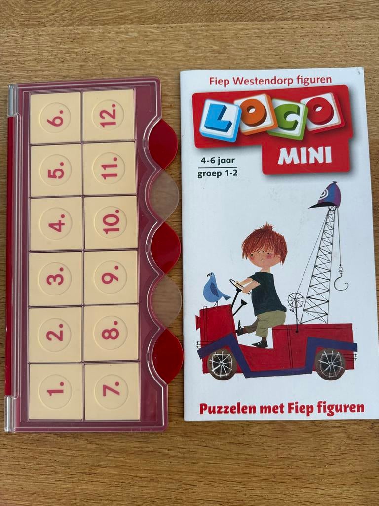 Loco Mini met 3 boekjes, Kinderen en Baby's, Speelgoed | Kinderpuzzels, Ophalen of Verzenden, 10 tot 50 stukjes, Gebruikt, 4 tot 6 jaar
