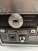Akai X-201D bandrecorder / 311, Ophalen of Verzenden, Bandrecorder, Met stofkap