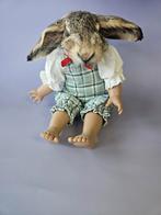 Taxidermy Hazen poppetje, Verzamelen, Dierenverzamelingen, Ophalen of Verzenden, Nieuw, Wild dier, Opgezet dier