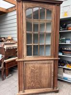 unieke eiken hoekkast, Antiek en Kunst, Antiek | Meubels | Kasten, Ophalen of Verzenden