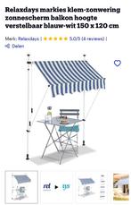 Relaxdays zonnescherm markies zonnewering balkon luifel, Tuin en Terras, Zonneschermen, Ophalen, Nieuw