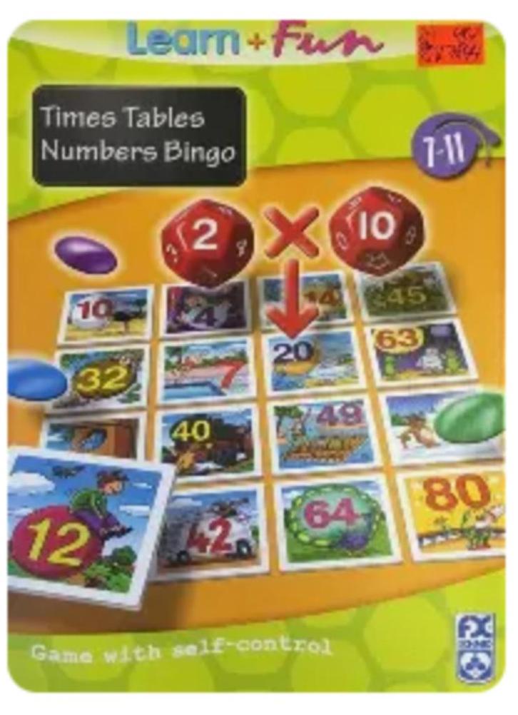 Learn + Fun - Nummer Bingo, Kinderen en Baby's, Speelgoed | Educatief en Creatief, Ophalen of Verzenden