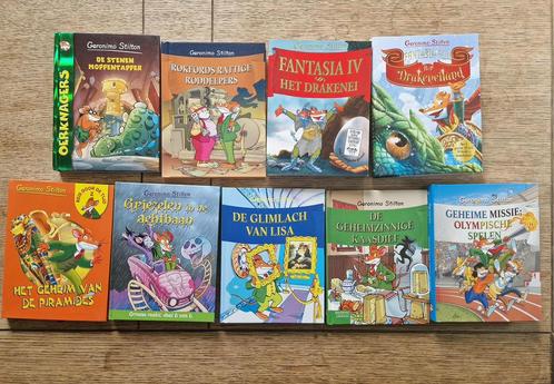 Geronimo Stilton boeken 9 stuks., Boeken, Kinderboeken | Jeugd | onder 10 jaar, Zo goed als nieuw, Ophalen of Verzenden