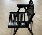 5 REX design klapstoelen in zeer goede staat.  Nico Kralj, Huis en Inrichting, Stoelen, Ophalen, Gebruikt, Zwart, Design