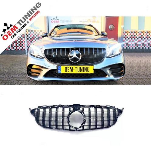 Mercedes-Benz C-Class W205 | GT-R Grille | 18-21 | Facelift, Auto diversen, Tuning en Styling, Ophalen of Verzenden