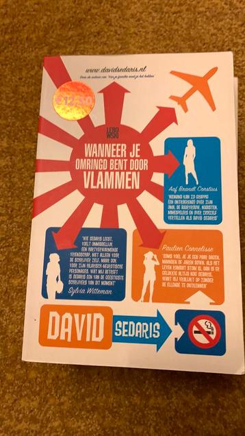 David Sedaris - Wanneer je omringd bent door vlammen beschikbaar voor biedingen