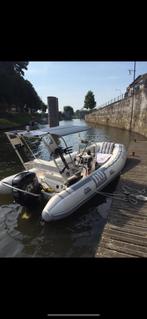 Mooie rib met nieuwe motor, Watersport en Boten, Overige merken, Ophalen of Verzenden, Zo goed als nieuw, Benzine