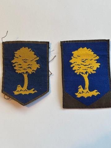 2 emblemen Opleidings en Trainings commando beschikbaar voor biedingen