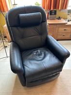 Relaxfauteuil Cumulus elektrisch verstelbaar donkerblauw, Ophalen, Gebruikt
