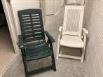 Opklapbare tuinstoelen, Tuin en Terras, Ophalen of Verzenden, Gebruikt, Kunststof