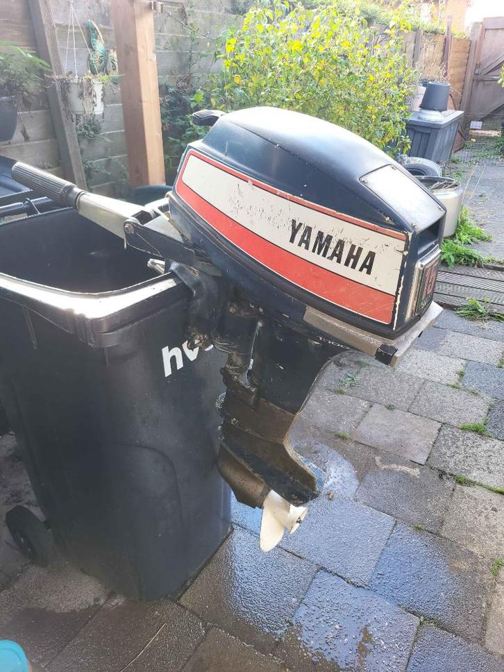 Yamaha buitenboordmotor 15pk – Werkt perfect! (met video), Watersport en Boten, Buiten- en Binnenboordmotoren, Gebruikt, Benzine