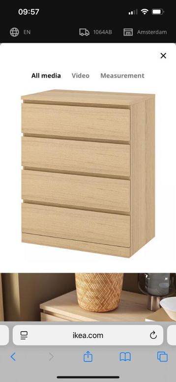 IKEA Malm drawers 