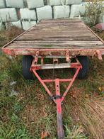 Platte Kar 2.2m x 5m, Auto diversen, Aanhangers en Bagagewagens, Ophalen, Gebruikt