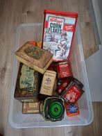 Diverse partij oude antieke blikken, Ophalen, Gebruikt, Overige, Douwe Egberts