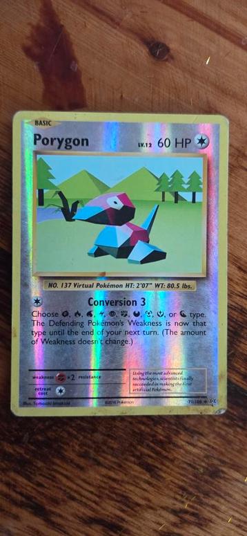 Porygon - XY Evolutions - Foil beschikbaar voor biedingen