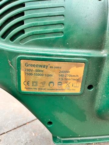 Greenway Bladblazer/Zuiger beschikbaar voor biedingen