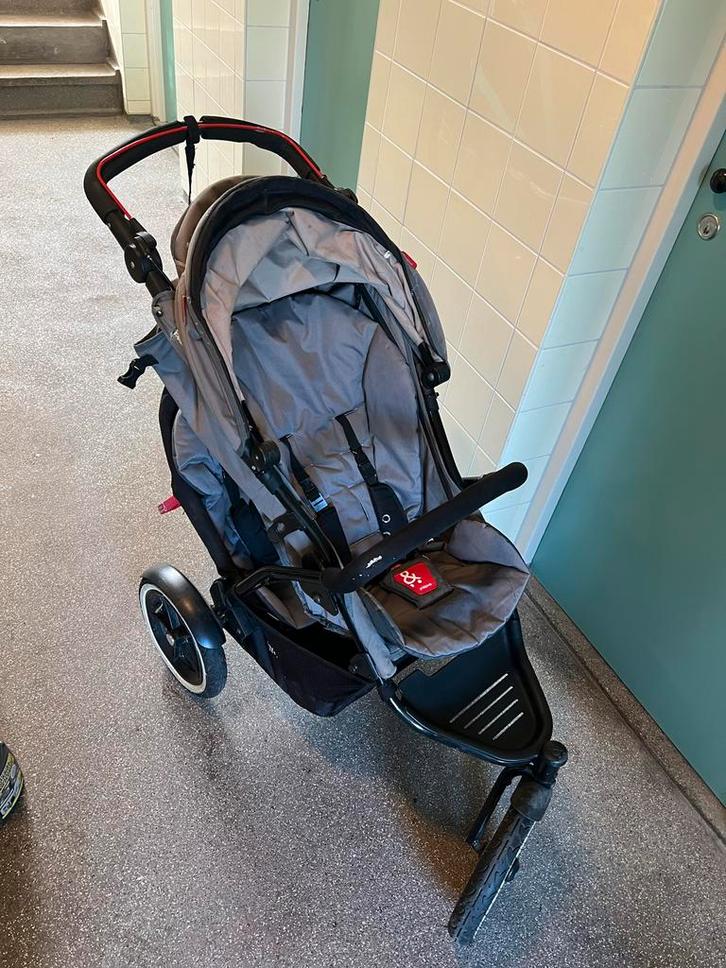Phil&Teds Dubbele Kinderwagen, Kinderen en Baby's, Kinderwagens en Combinaties, Gebruikt, Kinderwagen, Overige merken, Duowagen