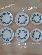 Boerenbont deel servies, Ophalen, Overige stijlen, Aardewerk, Schaal of Schalen