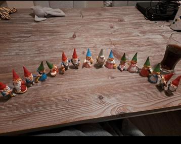 David de Kabouter en kabouter set (16 stuks) beschikbaar voor biedingen
