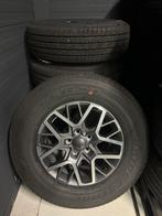 Jeep wrangler 18 inch orginele velgen met all-season banden, Auto-onderdelen, Banden en Velgen, Ophalen, 18 inch, Gebruikt, 255 mm