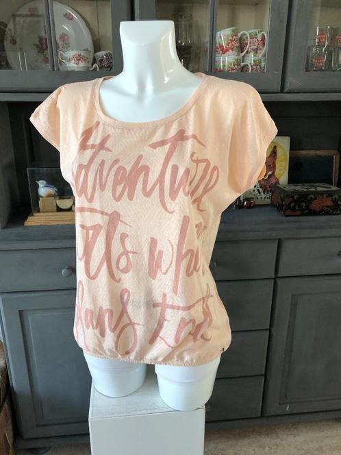 Leuke top van Sensation maat XL, Kleding | Dames, Tops, Zo goed als nieuw, Maat 46/48 (XL) of groter, Roze, Korte mouw, Ophalen of Verzenden