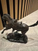 Bronzen the franklin mint rodeo western paard, Verzenden, Zo goed als nieuw, Dier