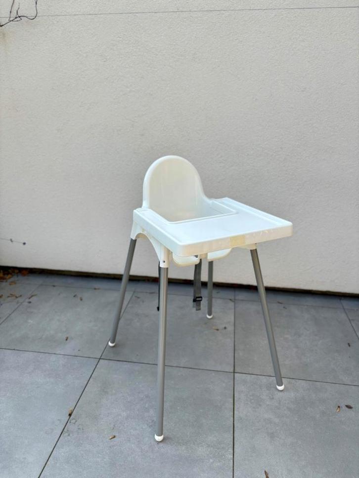 IKEA Antilop Kinderstoel, Kinderen en Baby's, Kinderstoelen, Zo goed als nieuw, Overige typen, Afneembaar eetblad, Gordel(s), Ophalen