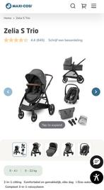 Volledige set NIEUW Maxi cosi zelia s trio, Ophalen, Met autostoeltje, Nieuw, Combiwagen