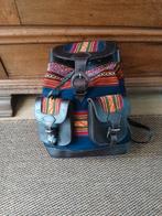 Mooie dik leren kelim rugzak, rugtas, Sieraden, Tassen en Uiterlijk, Tassen | Rugtassen, Ophalen of Verzenden, Zo goed als nieuw
