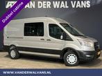 Ford Transit 2.0 TDCI 131pk L3H2 Dubbele Cabine Euro6 Airco, Stof, 4 cilinders, 2500 kg, Wit