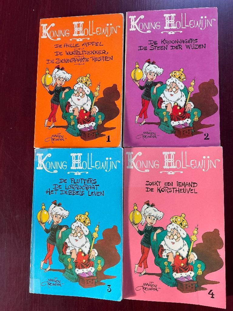 Hollewijn koning, Meerdere stripboeken, Ophalen of Verzenden, Gelezen