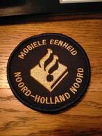 Mobiele eenheid , Noord Holland Noord , patch , velcro, Verzamelen, Militaria | Algemeen, Embleem of Badge, Nederland, Overige soorten