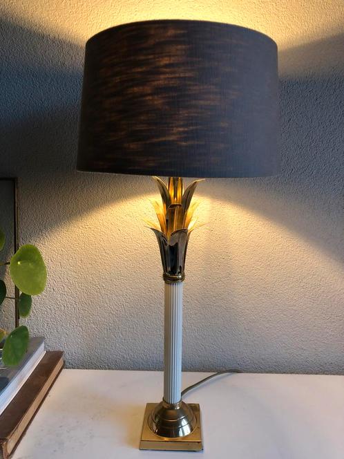 Caravell tafellamp | Empire stijl | messing en kunststof, Huis en Inrichting, Lampen | Tafellampen, Zo goed als nieuw, Minder dan 50 cm