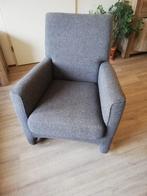 2 Grijze fauteuil in goede staat, Huis en Inrichting, Ophalen, Minder dan 50 cm, Minder dan 75 cm, Zo goed als nieuw