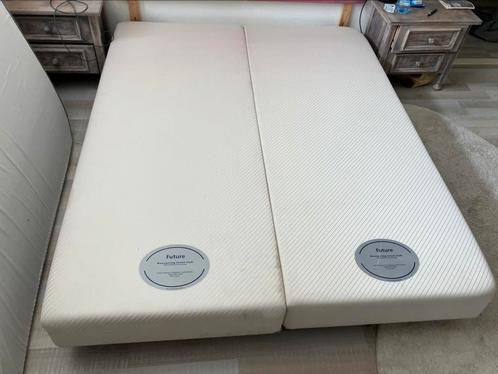 Onderstel boxspring 2x 80x200, Huis en Inrichting, Slaapkamer | Boxsprings, Gebruikt, 160 cm, 200 cm, Tweepersoons, Ophalen