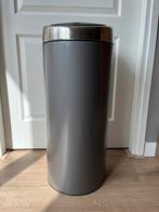 Brabantia touch bin 30 liter, Huis en Inrichting, 20 tot 30 liter, Rvs, Gebruikt, 50 tot 75 cm