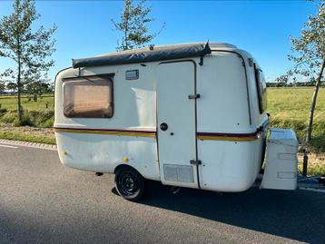 Lander grazielle retro caravan met vrij nieuwe luifel  beschikbaar voor biedingen