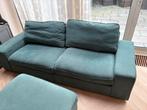 Ikea Kivik 3 zits bank met hocker/voetenbank, Huis en Inrichting, Ophalen, Gebruikt, Driepersoons, 75 tot 100 cm