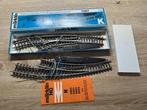 Märklin 2267 electrische meegebogen wissel paar K Rail, Wisselstroom, Nieuw, Rails, Ophalen of Verzenden