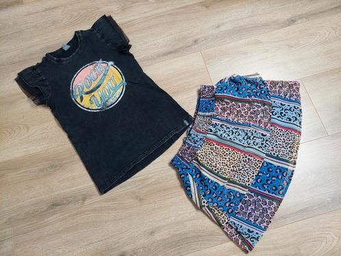Set Retour shirt en rok in nieuwstaat mt 16 170/176, Kinderen en Baby's, Kinderkleding | Maat 176, Zo goed als nieuw, Meisje, Setje