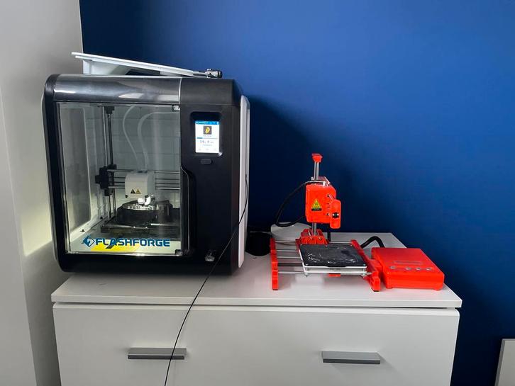 2x 3D Printers: Flashforge & Easythread + Filament, Computers en Software, 3D Printers, Gebruikt, Ingebouwde Wi-Fi, Ophalen of Verzenden