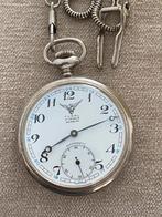 Swiss made zakhorloge werkt perfect merk tusal, Ophalen of Verzenden, Staal, Overige merken